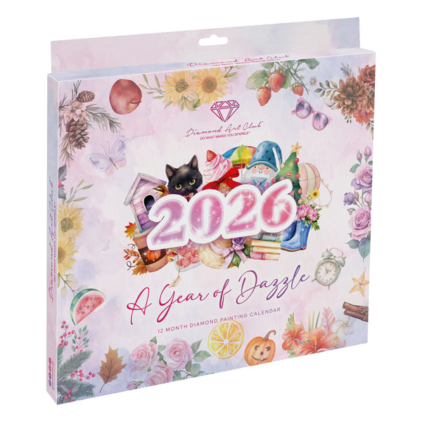 2026 Diamond Painting Calendar – Diamond Art Club