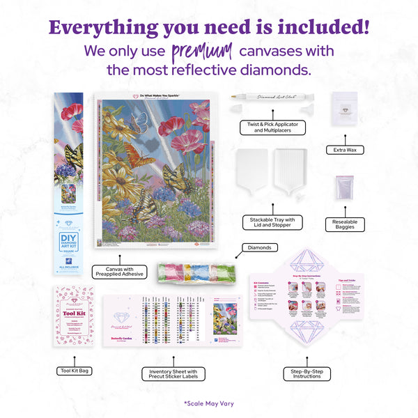 Butterfly Garden – Diamond Art Club