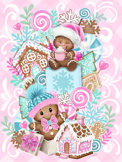 Sweet Gingerbread Stack