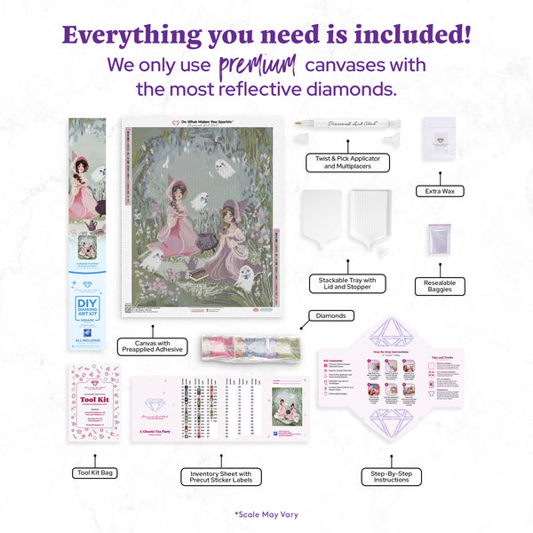 A Ghostie Tea Party – Diamond Art Club