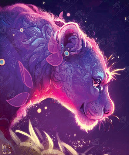 Diamond Painting A Little Magic 20" x 24" (50.7cm x 60.8cm) / Round With 42 Colors Including 4 ABs / 39,277