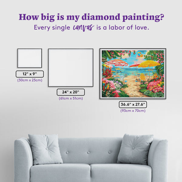 A Perfect Day at the Beach – Diamond Art Club