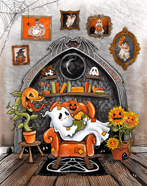 Diamond Painting Alone Time 25.6" x 32.2" (65cm x 82.1cm) / Square with 79 Colors including 1 AB and 5 Fairy Dust Diamonds / 86,130