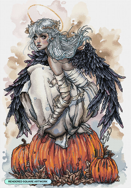 an-angel-on-halloween-diamond-