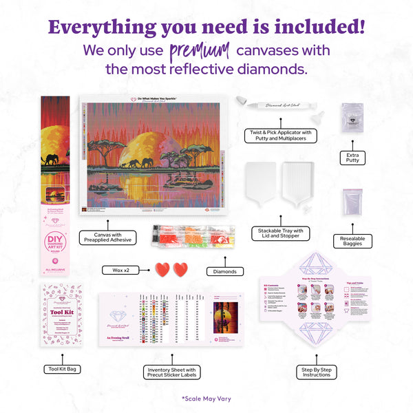 ダイヤモンドアートクラブ Evening melodies Evening Melodies – Diamond Art Club