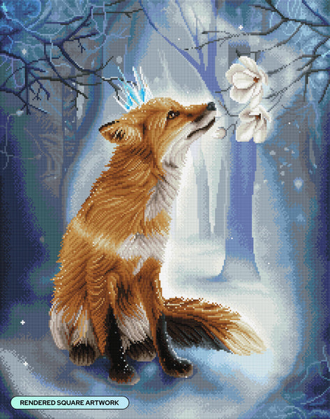 ダイヤモンドアートクラブ Ancestral  Blossom ancestral-snow-blossom-diamond