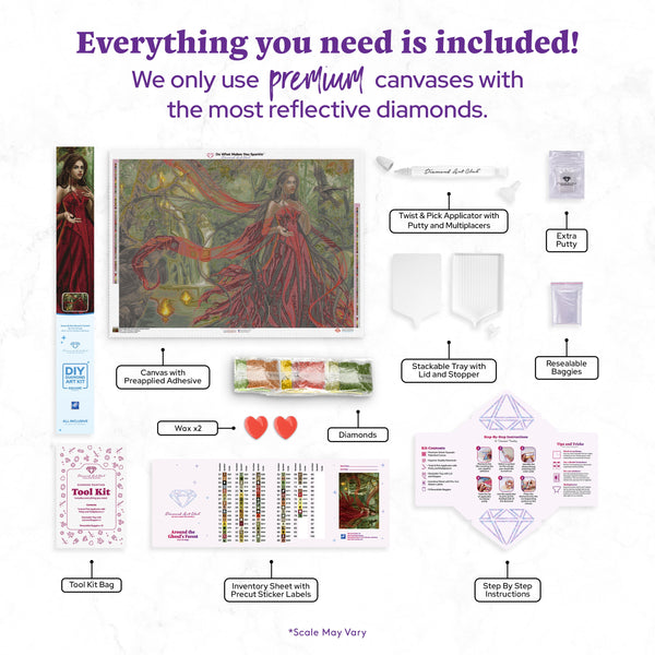 Around the Ghoul's Forest – Diamond Art Club