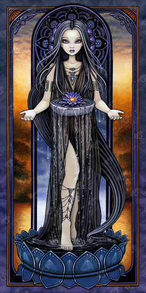 Diamond Painting Asana 22" x 44" (55.8cm x 111.5cm) / Square with 63 Colors including 3 ABs and 1 Electro Diamond and 1 Iridescent Diamond and 4 Fairy Dust Diamonds / 100,352