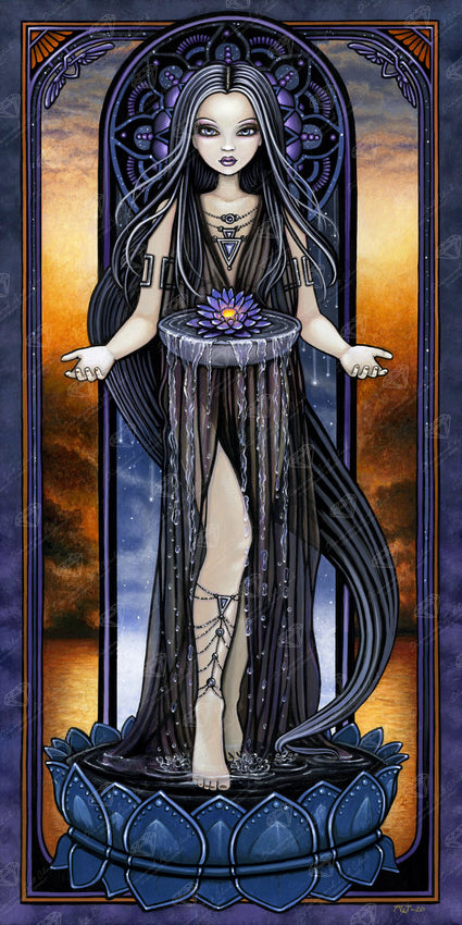 Diamond Painting Asana 22" x 44" (55.8cm x 111.5cm) / Square with 63 Colors including 3 ABs and 1 Electro Diamond and 1 Iridescent Diamond and 4 Fairy Dust Diamonds / 100,352