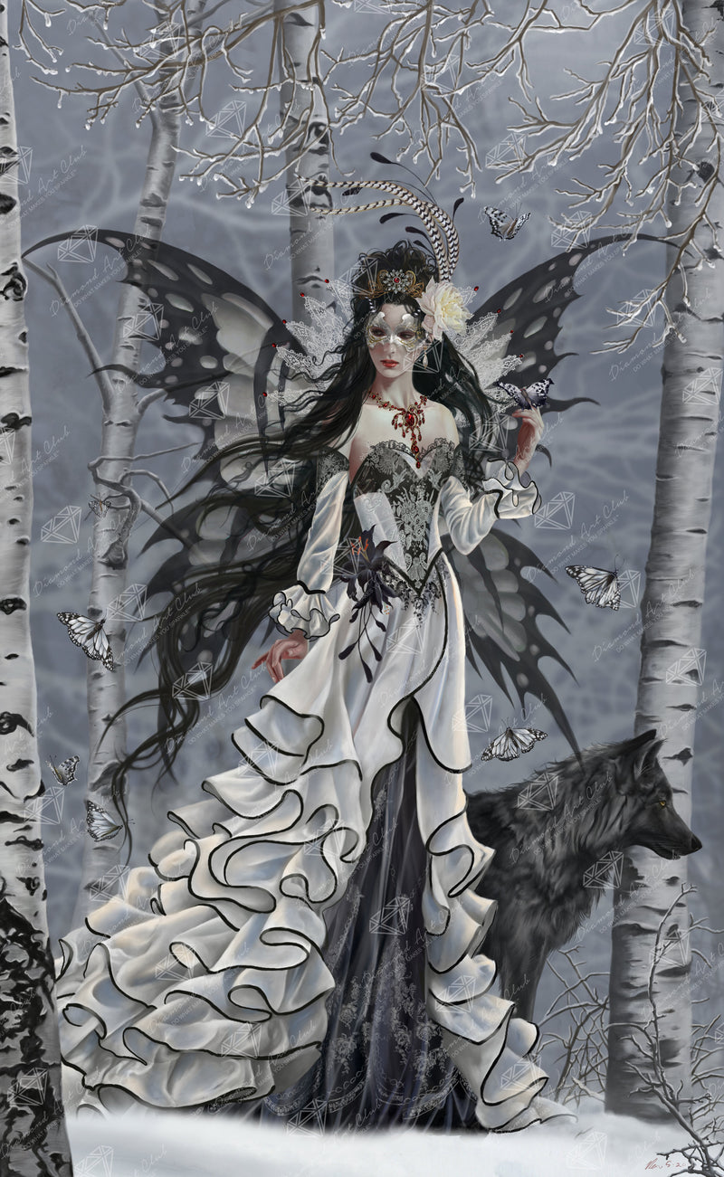 Diamond Painting Aveliad 27.6" x 44.9" (69.9cm x 113.8cm) / Square with 34 Colors including 1 AB and 1 Electro Diamond and 3 Fairy Dust Diamonds / 128,417