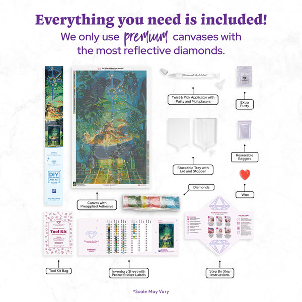 Bathtime – Diamond Art Club