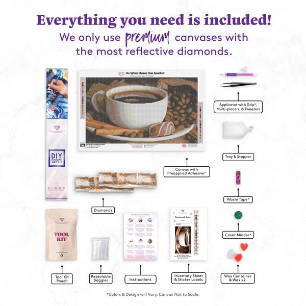 Beans and Brew Diamond Art Club