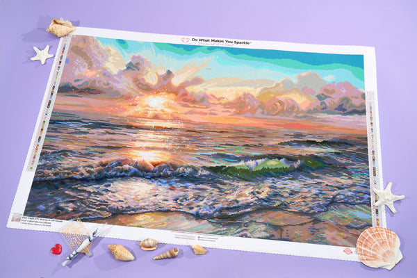 Beauty in the Clouds Diamond Painting Kit – Diamond Art Club