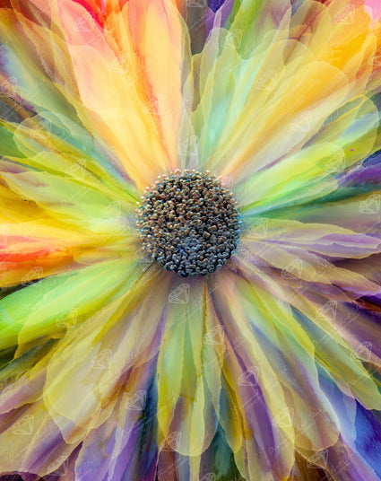 Diamond Painting Beauty of Color 20" x 25" (50.6cm x 63.8cm) / Round with 86 Colors including 2 ABs and 2 Fairy Dust Diamonds / 42,688