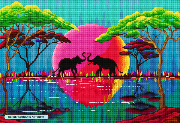 Before the Stroll Diamond Painting Kit – Diamond Art Club