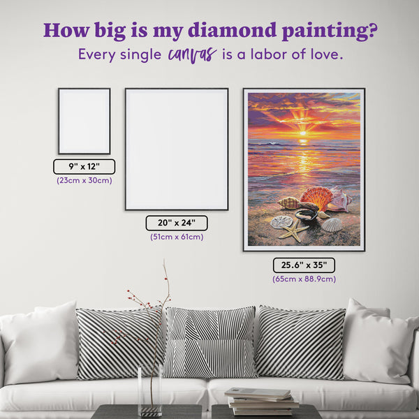 潮が満ちる前に ダイヤモンドアートキット – Diamond Art Club
