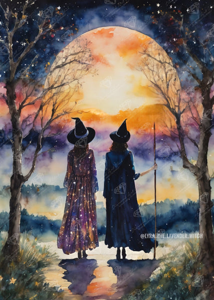 Best Witches Watch the Solstice Diamond Painting Kit – Diamond Art