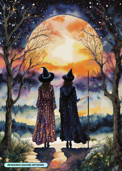 Best Witches Watch the Solstice – Diamond Art Club