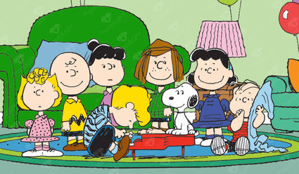 Diamond Painting Birthday Party 29" x 17" (73.7cm x 43cm) / Square With 24 Colors including 4 AB Diamonds and 2 Fairy Dust Diamonds / 51,208