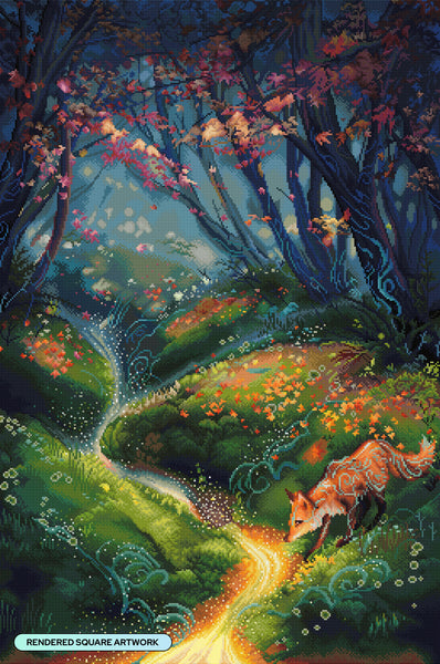 ダイヤモンドアートクラブ Call of Autumn DAC Yuumei Call of Autumn – Diamond Art Club