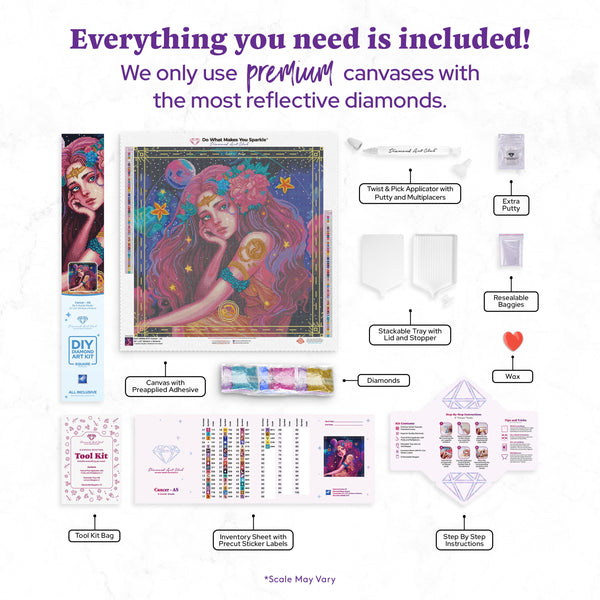 Cancer Diamond Painting Kit – Diamond Art Club