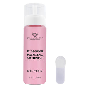Diamond Painting Canvas Adhesive with Applicator (4oz / 120ml)