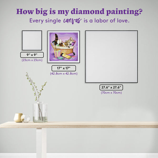 Cat Art Diamond Painting Kit – Diamond Art Club