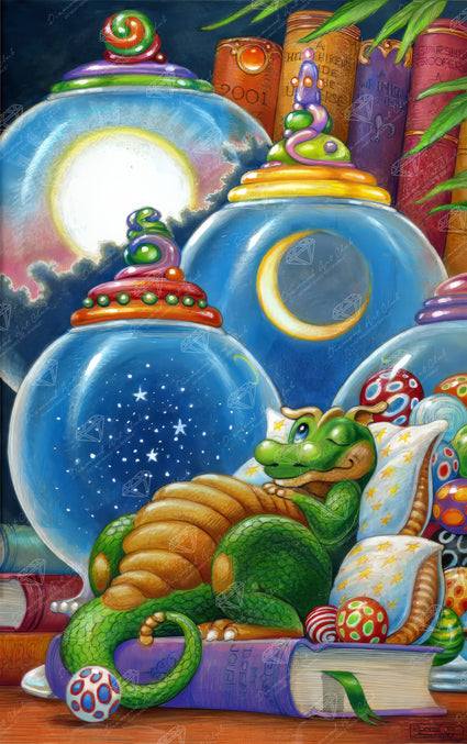 Diamond Painting Celestial Dreams 22" x 35″ (56cm x 89cm) / Square with 59 Colors including 2 ABs / 77,793