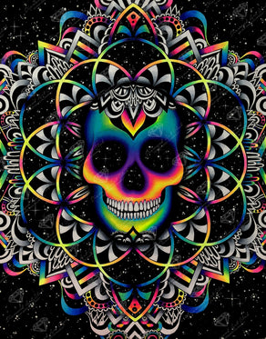 Diamond Painting Chaos 25.6" x 32.7" (65cm x 82.9cm) / Square with 42 Colors including 4 ABs and 2 Fairy Dust Diamonds / 86,913