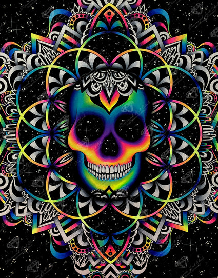 Diamond Painting Chaos 25.6" x 32.7" (65cm x 82.9cm) / Square with 42 Colors including 4 ABs and 2 Fairy Dust Diamonds / 86,913