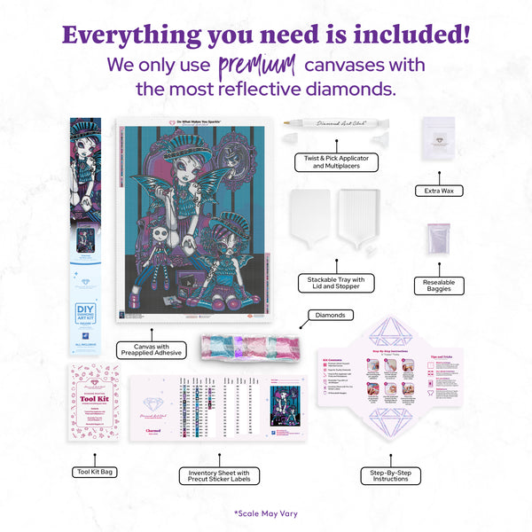 Charmed Diamond Painting Kit – Diamond Art Club