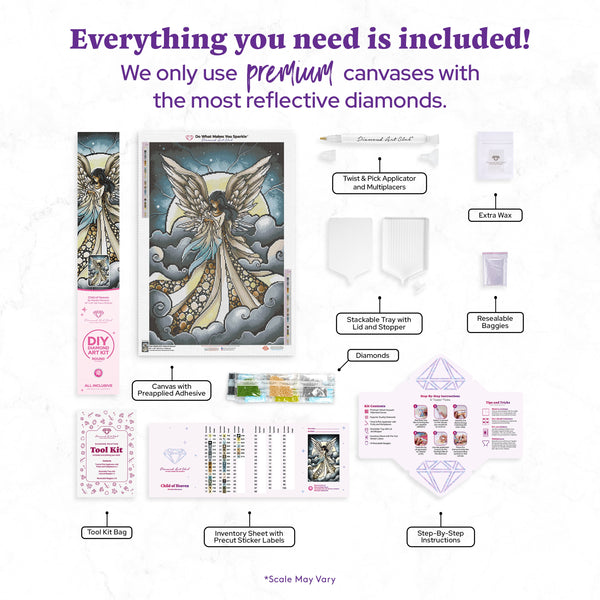 Child of Heaven Diamond Painting Kit – Diamond Art Club