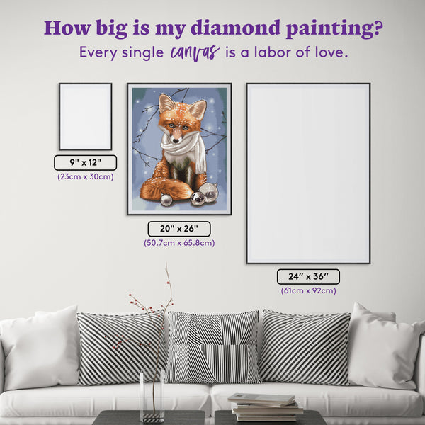 Christmas Fox – Diamond Art Club