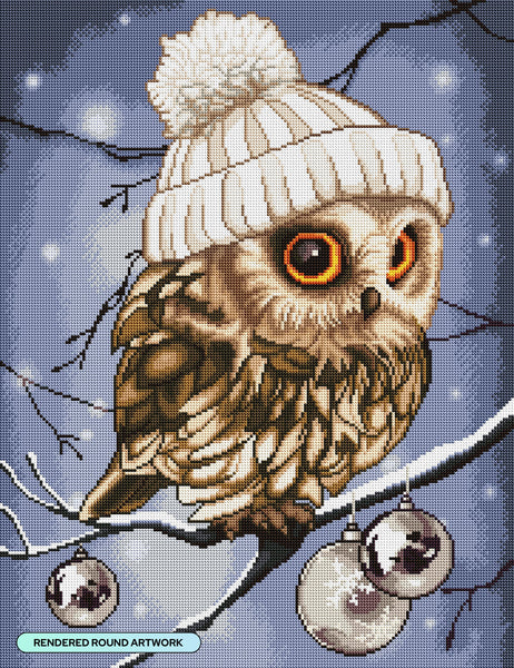 Christmas Owl – Diamond Art Club