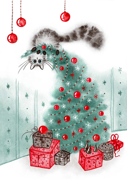 Diamond Painting Christmas Tree Angel 22" x 31" (55.8cm x 78.7cm) / Square With 35 Colors Including 1 AB and 1 Iridescent Diamond and 2 Special Diamonds and 2 Fairy Dust Diamonds / 70,784