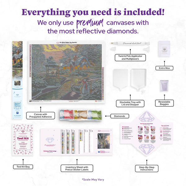 Christmas Wish Cottage – Diamond Art Club