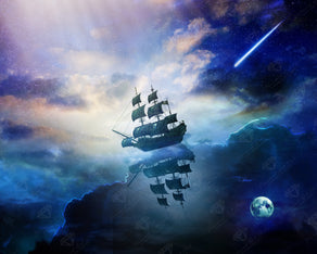 Diamond Painting Cloud Runner 25.6″ x 20.5″ (65cm x 52cm) / Round With 35 Colors including 1 AB / 42,320