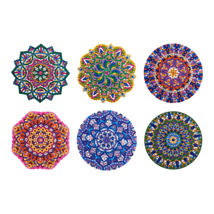 Diamond Painting Coasters - Mandalas Harmony 4" x 4" (10cm x 10cm) / Round with 0 Colors / 0