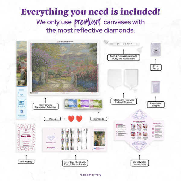 Country Gate – Diamond Art Club