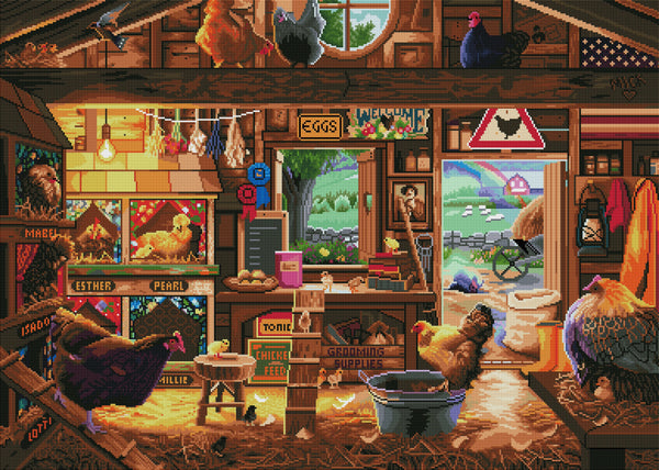 ダイヤモンドアートクラブCountry Ladies country-ladies-diamond-art-