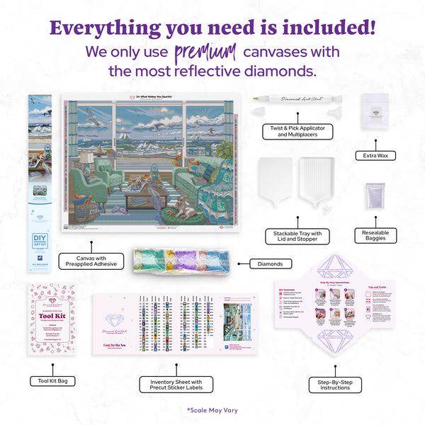 Cozy by the Sea – Diamond Art Club