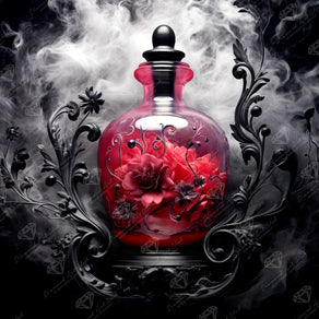 Diamond Painting Dark Bliss 22" x 22" (55.8cm x 55.8cm) / Square with 38 Colors including 1 AB and 2 Fairy Dust Diamonds / 50,176