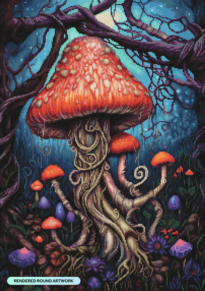 Dark Mushrooms – Diamond Art Club