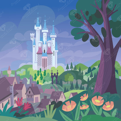 Diamond Painting Dreams Are What You Make Them 22" x 22" (55.8cm x 55.8cm) / Square with 60 Colors including 1 AB and 4 Fairy Dust Diamonds / 50,176