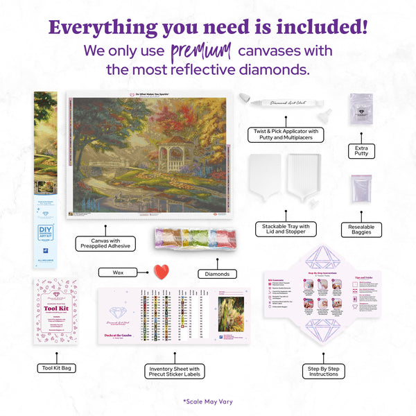 Ducks at the Gazebo – Diamond Art Club