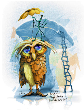 Diamond Painting Edith 22" x 29" (55.6cm x 73.7cm) / Round with 52 Colors including 1 AB and 3 Fairy Dust Diamonds / 54,136