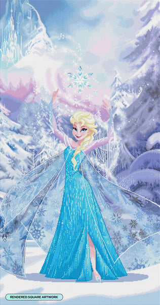 Elsa, Queen of the North Mountain – Diamond Art Club