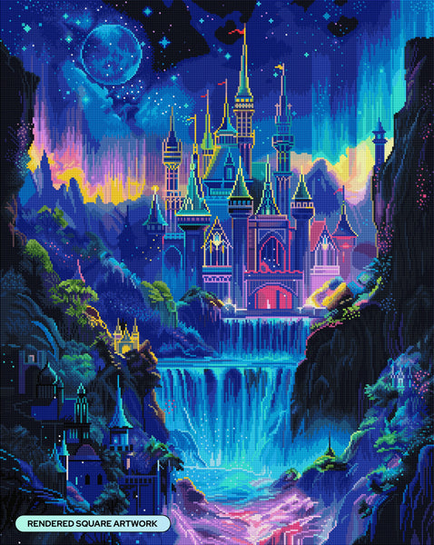 ダイヤモンドアートクラブ Elven Castle elven-castle-diamond-art-