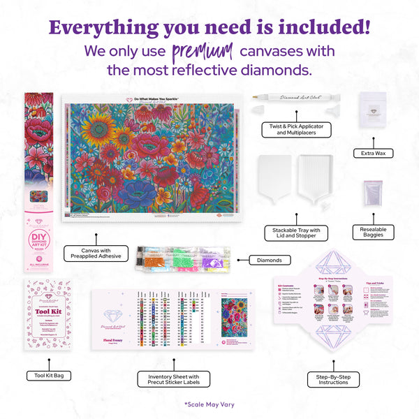 Floral Frenzy – Diamond Art Club