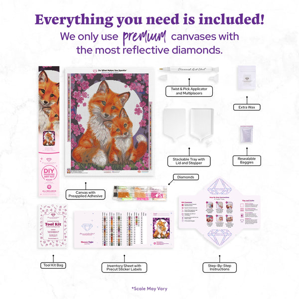Flowery Night – Diamond Art Club
